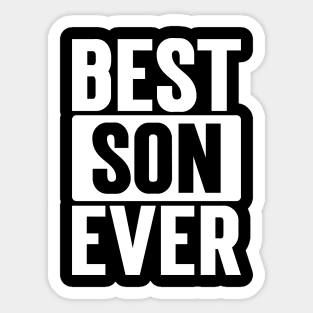 Best Son Ever Sticker